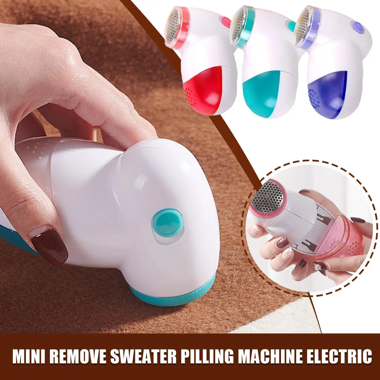 Electric Mini Remove Sweater Pilling Machine Clothes Hair Lint Shaver Fuzz Fluff Ball Brushes Shaver Granule Wool Fabric Tr X4I9
Electric Mini Remove Sweater Pilling Machine Clothes Hair Lint Shaver Fuzz Fluff Ball Brushes Shaver Granule Wool Fabric Tr X4I9