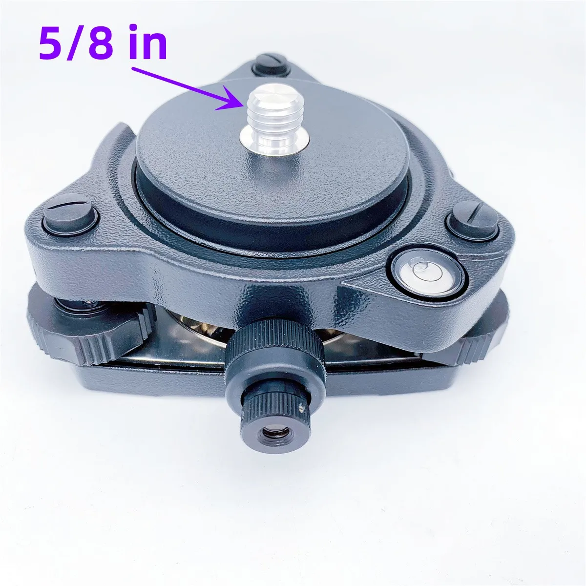 Трегер с оптическим отвесом и адаптером для трегертов GPS с поворотным винтом крепления 5/8 "x11 для тахеометра GPS GNSS 
Трегер с оптическим отвесом и адаптером для трегертов GPS с поворотным винтом крепления 5/8 "x11 для тахеометра GPS GNSS