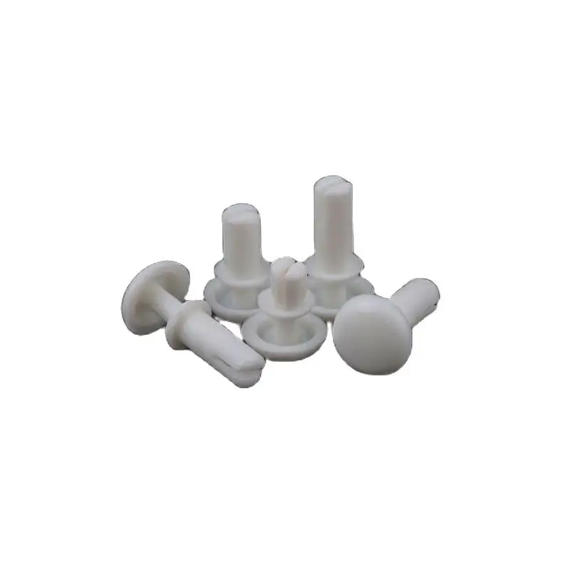 R4120 R Sharp White/Black Plastic Nylon Rivet For 4.1 Hole Diameter PC Board 1000pcs/bag
R4120 R Sharp White/Black Plastic Nylon Rivet For 4.1 Hole Diameter PC Board 1000pcs/bag
