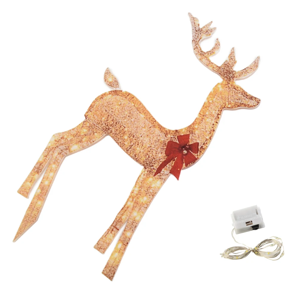 1pc Christmas Deer Lightings With 3 Button Batteries Reindeer Lights Christmas Decor Home Decor Party Decor Holiday Decor
1pc Christmas Deer Lightings With 3 Button Batteries Reindeer Lights Christmas Decor Home Decor Party Decor Holiday Decor