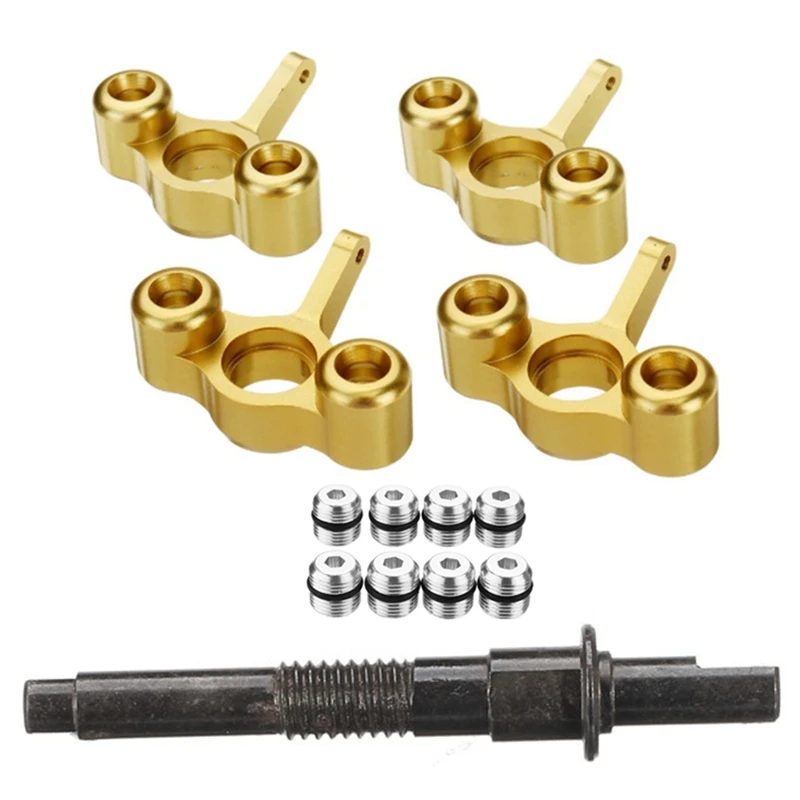 2 Set RC Car Part: 1 Set Metal Steering Knuckles Hub Carrier Block EA1003 & 1 Pcs Rear Driver Shaft EA1070
2 Set RC Car Part: 1 Set Metal Steering Knuckles Hub Carrier Block EA1003 & 1 Pcs Rear Driver Shaft EA1070