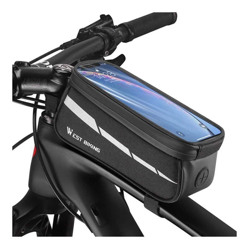 Велосипедная сумка, 3x кожа, Водонепроницаемая передняя велосипедная сумка для велосипеда, 7 дюймов, Женская велосипедная верхняя сумка для ... 
Велосипедная сумка, 3x кожа, Водонепроницаемая передняя велосипедная сумка для велосипеда, 7 дюймов, Женская велосипедная верхняя сумка для ...
