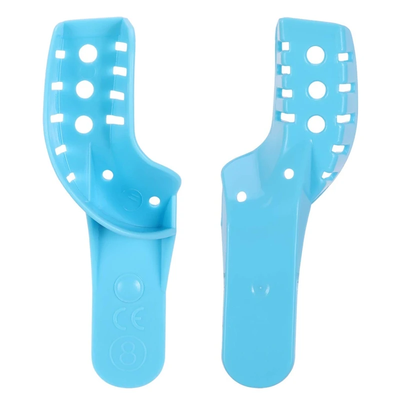 10 Pieces/Set Dental Impression Trays Disposable ABS Autoclavable Perforated Impression Trays Blue Meet Different Needs
10 Pieces/Set Dental Impression Trays Disposable ABS Autoclavable Perforated Impression Trays Blue Meet Different Needs
