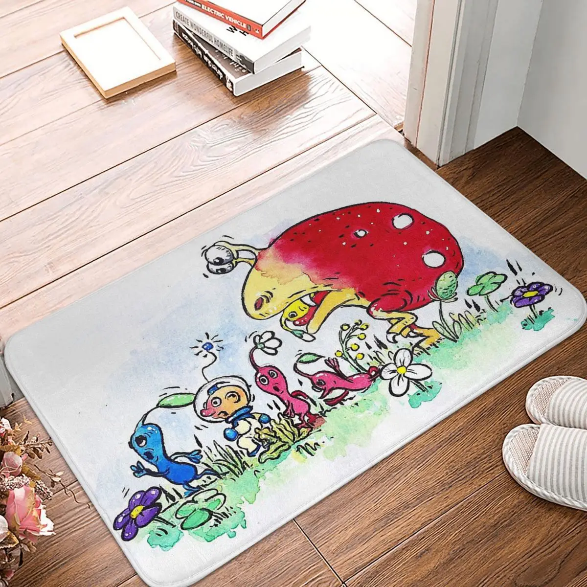 Разноцветный игровой нескользящий Придверный коврик Pikmin, коврик для молитвы в гостиную и спальню, домашний современный декор
Разноцветный игровой нескользящий Придверный коврик Pikmin, коврик для молитвы в гостиную и спальню, домашний современный декор