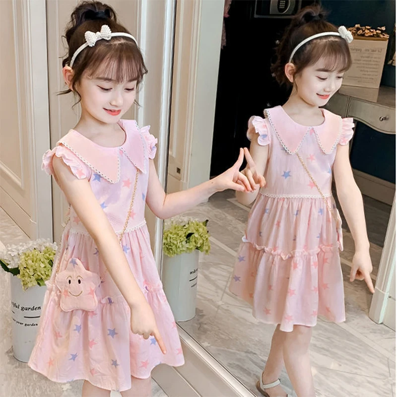 Girl's dress summer 2023 new children's western style summer dress princess skirt children's college style polo skirt
Girl's dress summer 2023 new children's western style summer dress princess skirt children's college style polo skirt