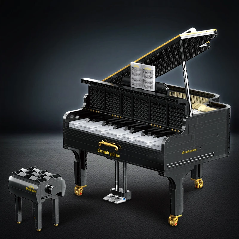 Creative The Black White Piano Model Assembly Building Blocks Collection Music Instruments Bricks Girls Friends Toys Kids Gifts
Creative The Black White Piano Model Assembly Building Blocks Collection Music Instruments Bricks Girls Friends Toys Kids Gifts
