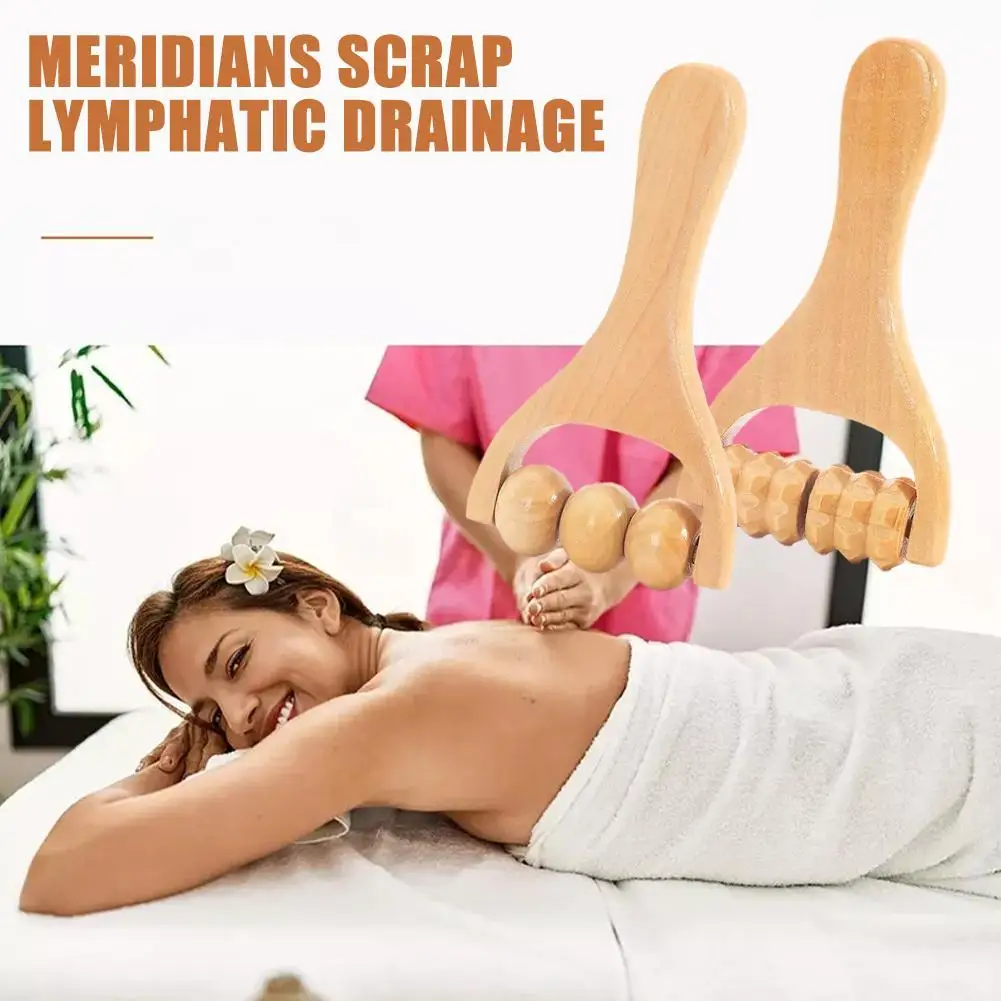 1PC Wooden Roller Massager Neck, Shoulder And Leg Universal Hand Massager Massage Tool Foot Massager
1PC Wooden Roller Massager Neck, Shoulder And Leg Universal Hand Massager Massage Tool Foot Massager