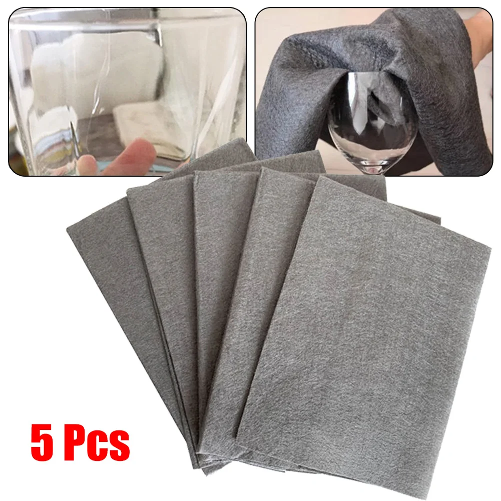 5pcs Cleaning Cloth Wiping Cloth Cleaning Towel Color Random Remove Stains Water Stains Dust Reusable For Kitchen Bathroom Glass
5pcs Cleaning Cloth Wiping Cloth Cleaning Towel Color Random Remove Stains Water Stains Dust Reusable For Kitchen Bathroom Glass