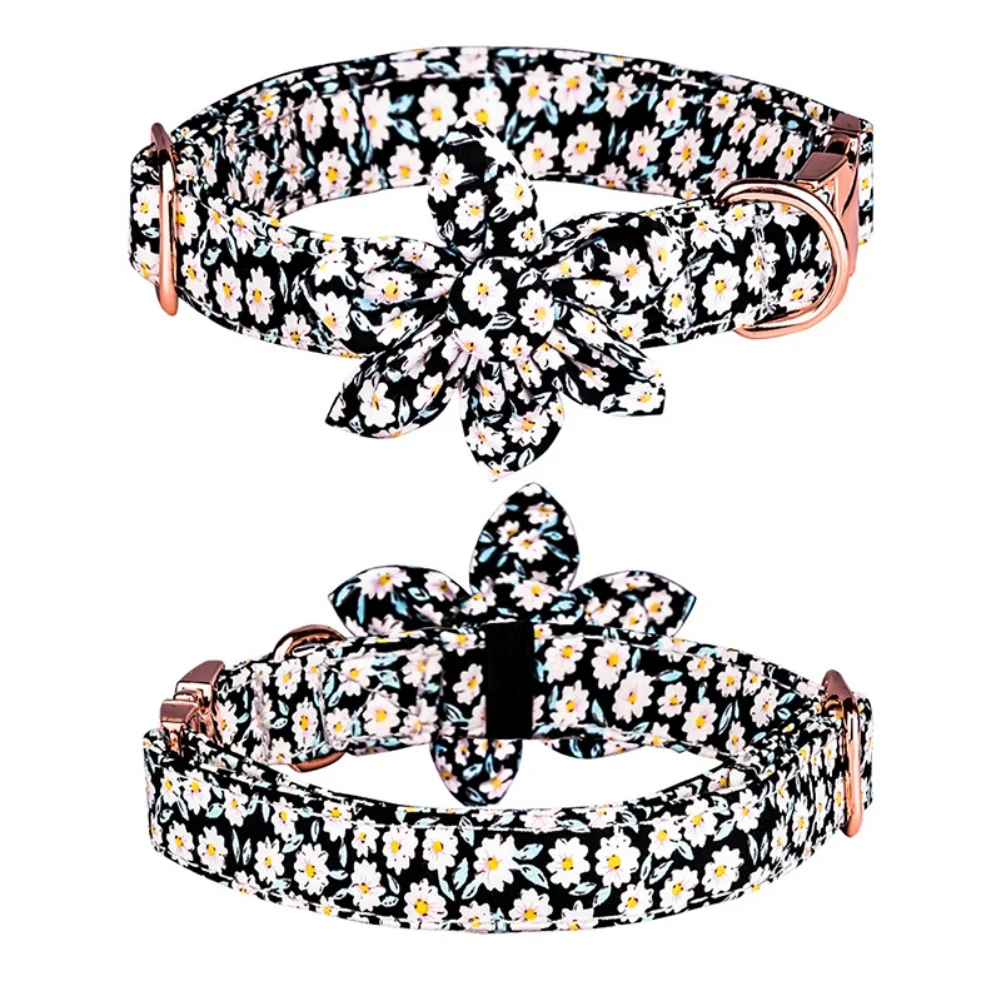 Pet Collar Dog Collar Rose Gold Buckle Collar PET Supplies New Product Zou Ju Six Petal Flower (Not Equipped With Leash)
Pet Collar Dog Collar Rose Gold Buckle Collar PET Supplies New Product Zou Ju Six Petal Flower (Not Equipped With Leash)