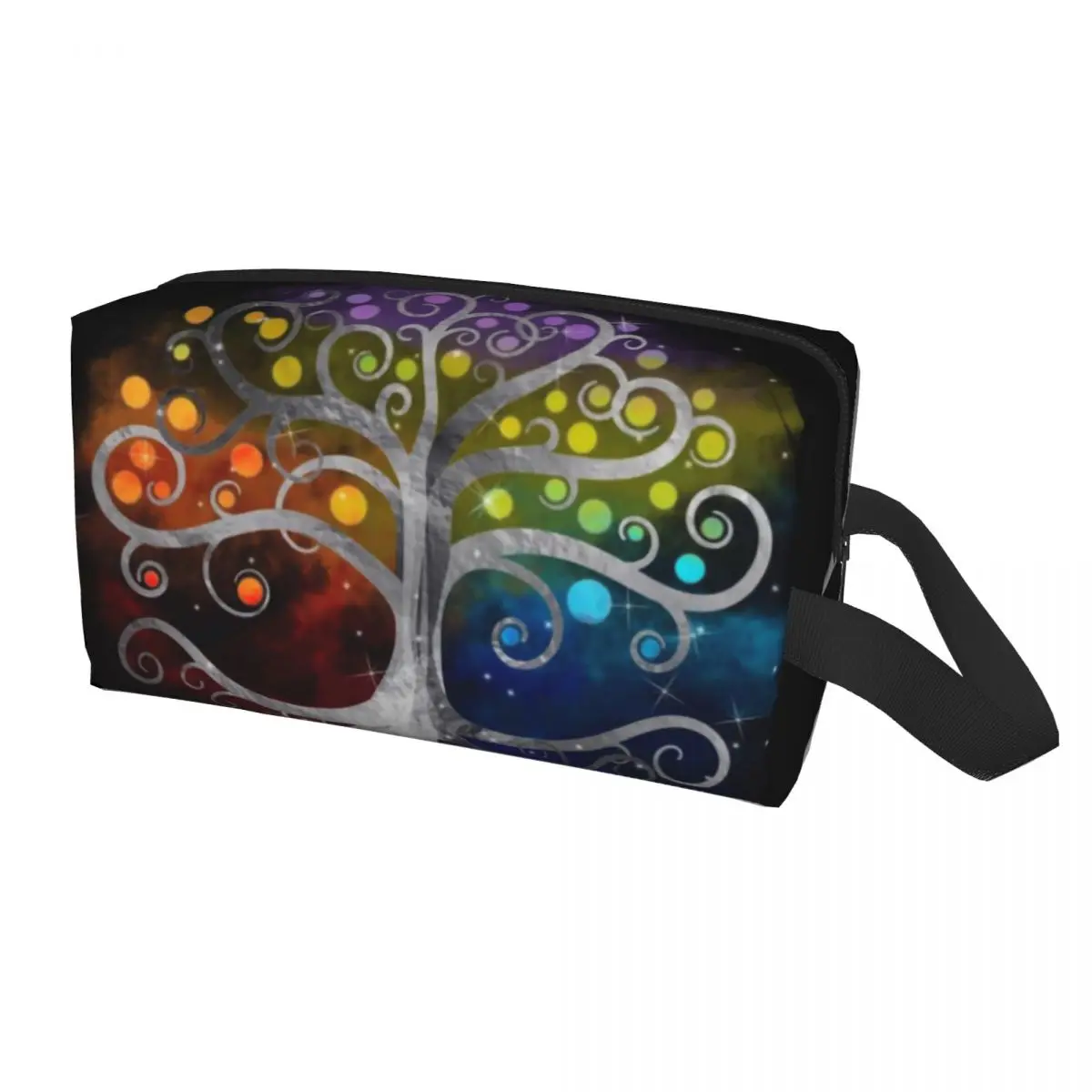 Tree Of Life Silver Swirl Makeup Bag Women Travel Cosmetic Organizer Kawaii Vikings Storage Toiletry Bags
Tree Of Life Silver Swirl Makeup Bag Women Travel Cosmetic Organizer Kawaii Vikings Storage Toiletry Bags