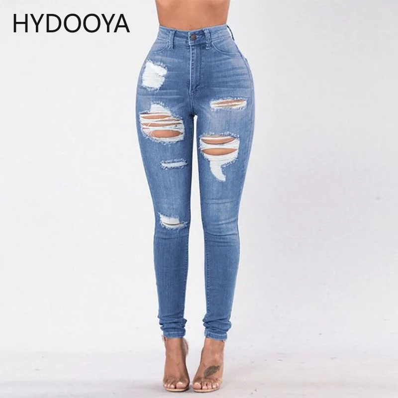 2022 New Women's Jeans Ripped Slim Fit Stretch High Waist Vintage Pencil Trouser Fashion Streetwear Casual Denim Pants for Women
2022 New Women's Jeans Ripped Slim Fit Stretch High Waist Vintage Pencil Trouser Fashion Streetwear Casual Denim Pants for Women