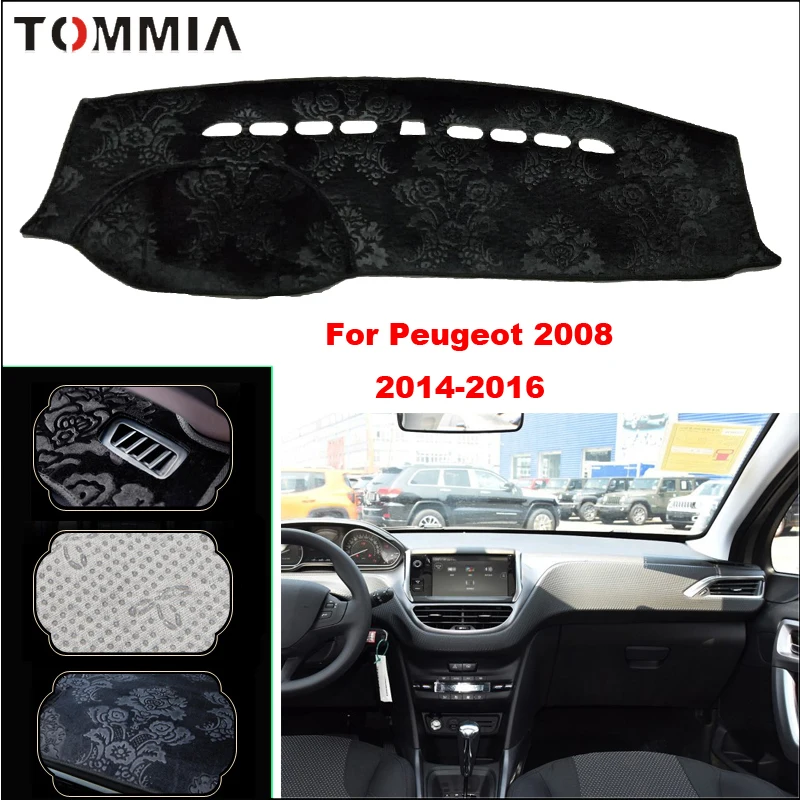 Car Dashboard Dash Mat Anti-sun Pad Cover For Peugeot 2008 Anti-Slip Dashboard Pad Insulation Mat
Car Dashboard Dash Mat Anti-sun Pad Cover For Peugeot 2008 Anti-Slip Dashboard Pad Insulation Mat