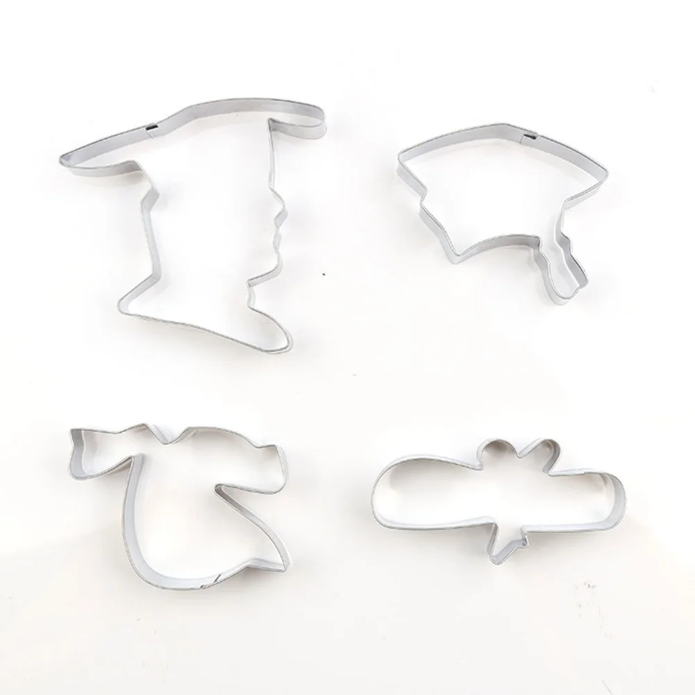 4 Pcs Jingles Cookies Cake Flackers Crackers Stainless Steel Cookie Cookie Molds Biscuit Doctor's Suit
4 Pcs Jingles Cookies Cake Flackers Crackers Stainless Steel Cookie Cookie Molds Biscuit Doctor's Suit