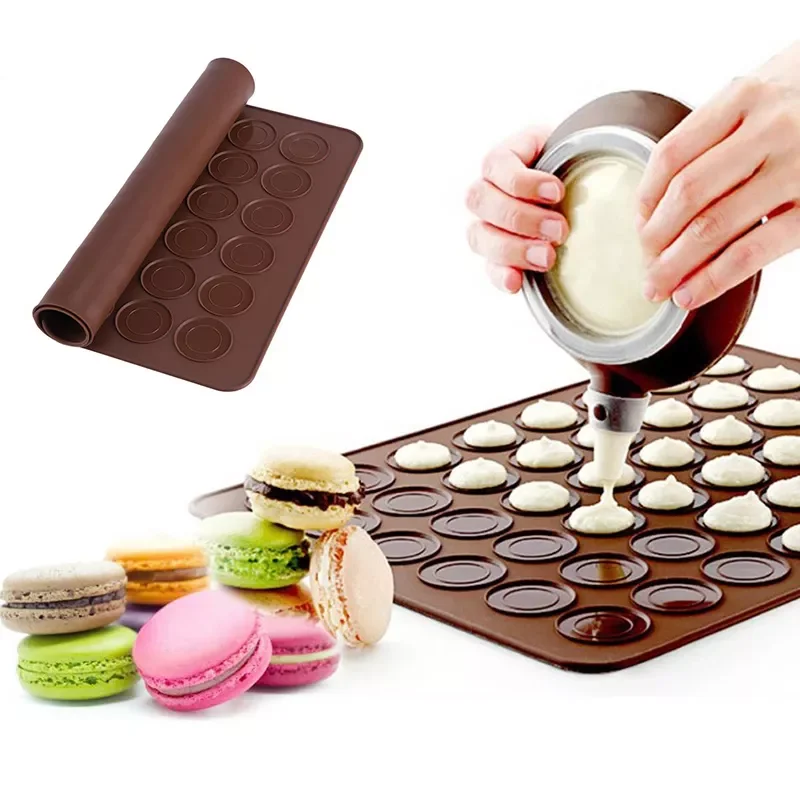 2023New Mat Brand New Silicone Macaron Pastry Oven Baking Mold Plate Mat 30 Cavity DIY Tool Mat Baking Mat
2023New Mat Brand New Silicone Macaron Pastry Oven Baking Mold Plate Mat 30 Cavity DIY Tool Mat Baking Mat