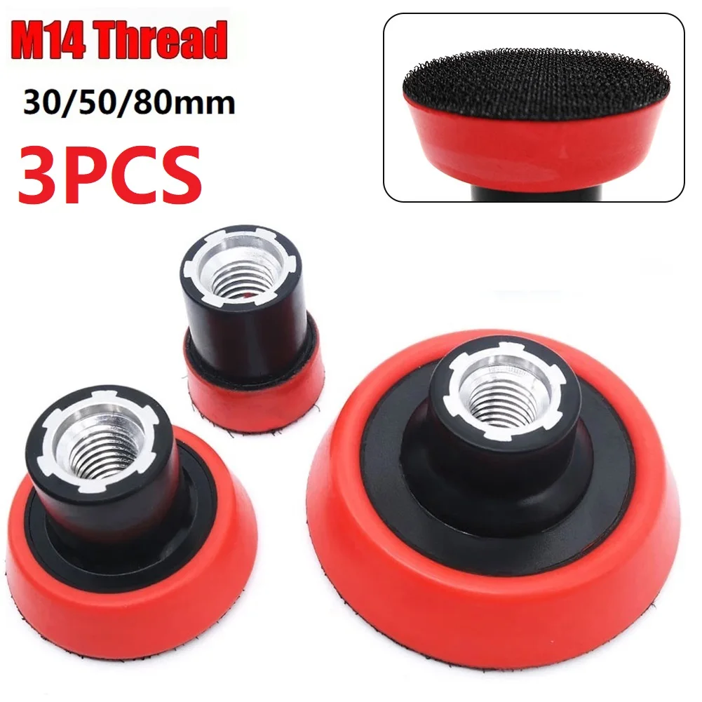 3PCS 1/2/3 Inch Plate Backing Pad Sanding Polishing Pad Holder Sponge Pad M14 Polisher Grinding High Speed Soft Edge Plate
3PCS 1/2/3 Inch Plate Backing Pad Sanding Polishing Pad Holder Sponge Pad M14 Polisher Grinding High Speed Soft Edge Plate