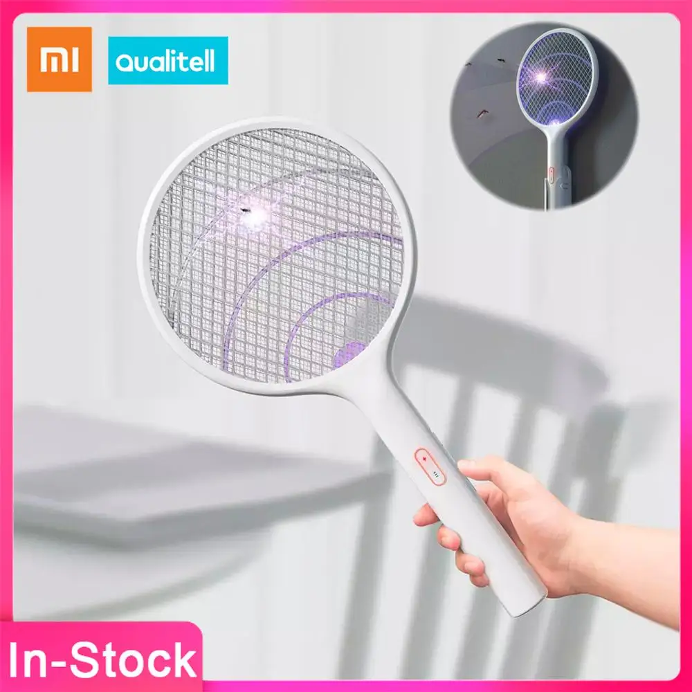 

Original Xiaomi Youpin Qualitell Electric Mosquito Swatter Rechargeable Handheld Wall-mounted Insect Fly Killing Dispeller