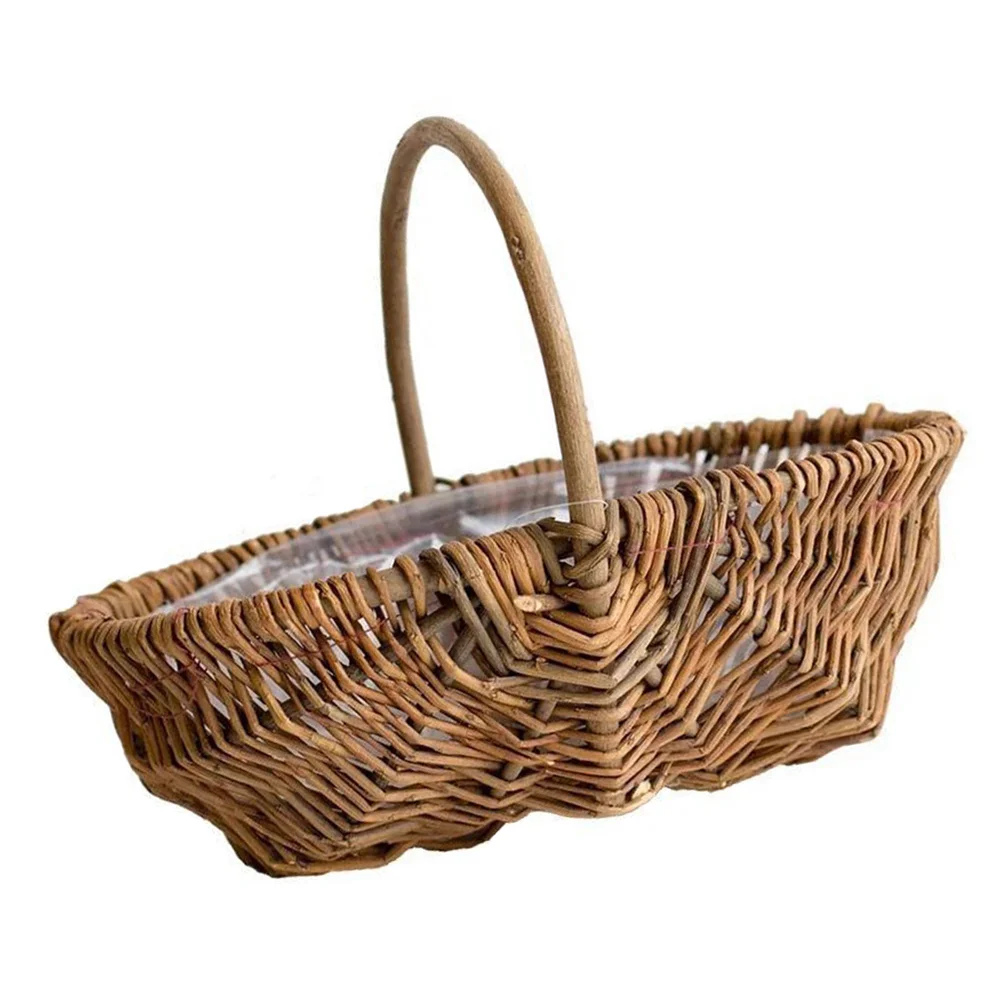 Basket Flower Wicker Storage Woven Baskets Giftwedding Fruit Weaving Seagrass Holder Vintage Rattan Decorative Picnic Easter
Basket Flower Wicker Storage Woven Baskets Giftwedding Fruit Weaving Seagrass Holder Vintage Rattan Decorative Picnic Easter