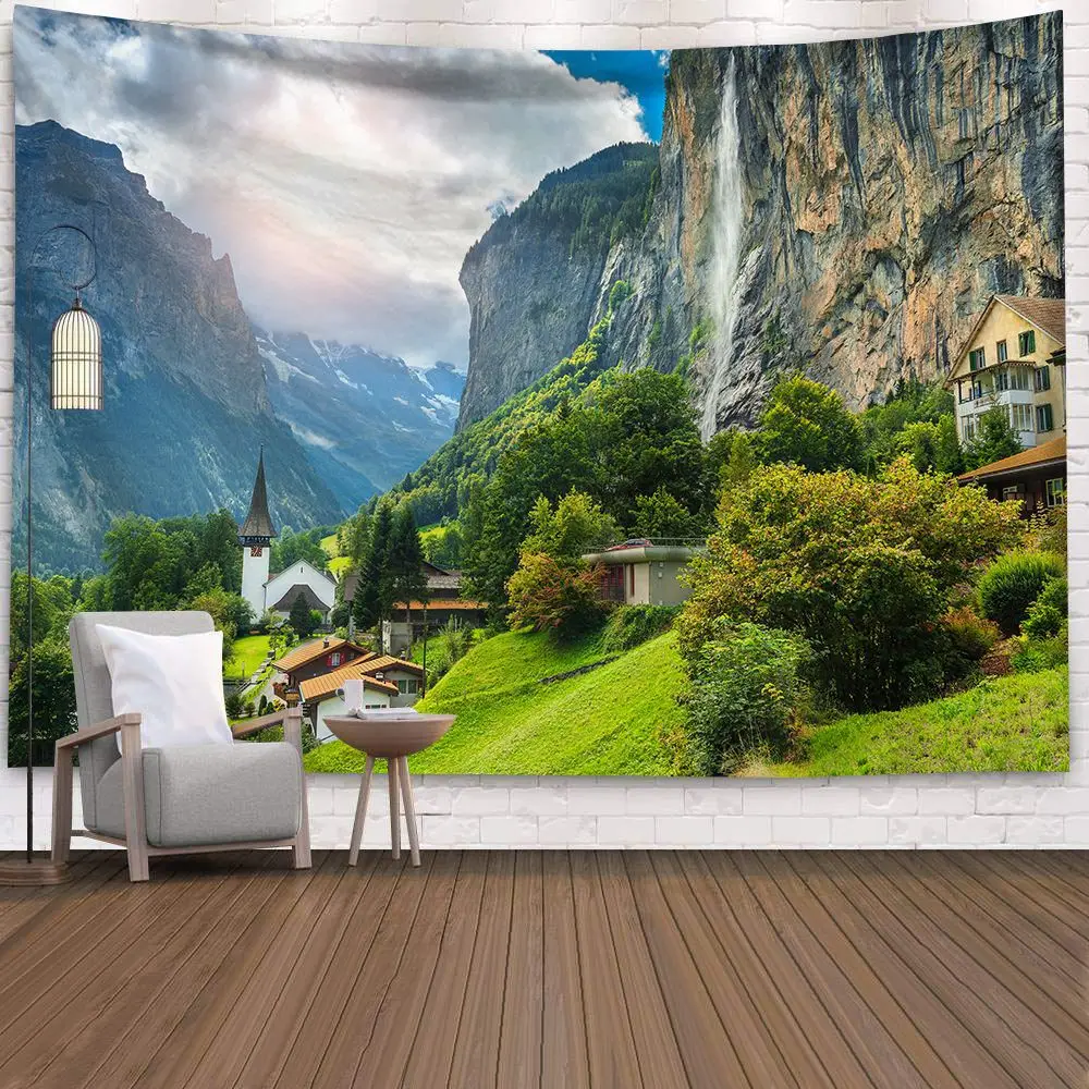 Beautiful Natural Scenery Tapestry Wall Hanging Woods Background Cloth Art Home Decoracion Habitacion Aesthetic Mural Beach Mat
Beautiful Natural Scenery Tapestry Wall Hanging Woods Background Cloth Art Home Decoracion Habitacion Aesthetic Mural Beach Mat