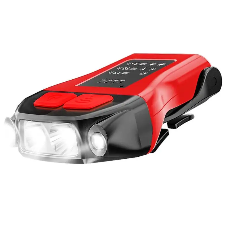 Hat Clip Flashlight Hat Brim Clip-on Light Smart Sensor Waterproof USB Rechargeable Light Keychain With Headband And 90 Tail
Hat Clip Flashlight Hat Brim Clip-on Light Smart Sensor Waterproof USB Rechargeable Light Keychain With Headband And 90 Tail