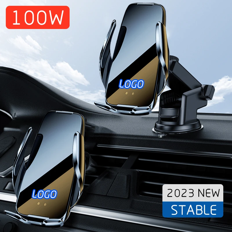 2023 NEW 100W Fast Charging For iPhone Samsung Car Wireless Charger Built-in Battery Infrared Auto Sensing Phone Holder
2023 NEW 100W Fast Charging For iPhone Samsung Car Wireless Charger Built-in Battery Infrared Auto Sensing Phone Holder
