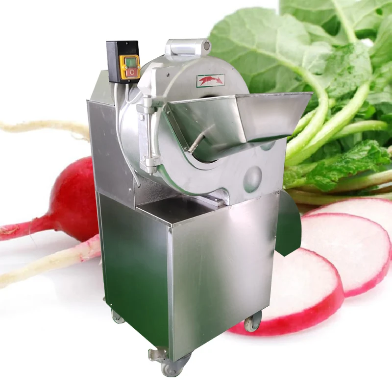 

3mm 4mm 5mm Vegetable Dicing Machine For Potato Radish Cabbage Pepper Tomato Dicing Slice Shredding Machine