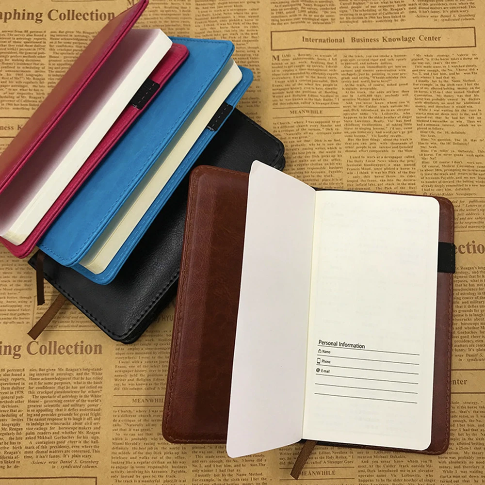 1Pcs A6 PU Leather Mini Notebook Portable Pocket Notepad Memo Diary Planner Agenda Organizer Office School Stationery 96 Sheet
1Pcs A6 PU Leather Mini Notebook Portable Pocket Notepad Memo Diary Planner Agenda Organizer Office School Stationery 96 Sheet