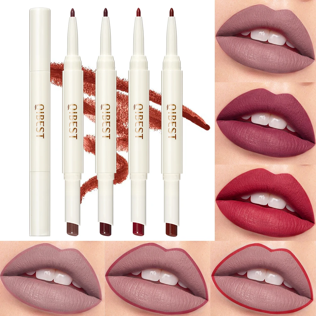 2 IN 1 Lip Liner Waterproof Matte Lipstick Pencil Makeup Set Contour Tint Sexy Red Long Lasting Moisturizer Lipliner Cosmetics
2 IN 1 Lip Liner Waterproof Matte Lipstick Pencil Makeup Set Contour Tint Sexy Red Long Lasting Moisturizer Lipliner Cosmetics