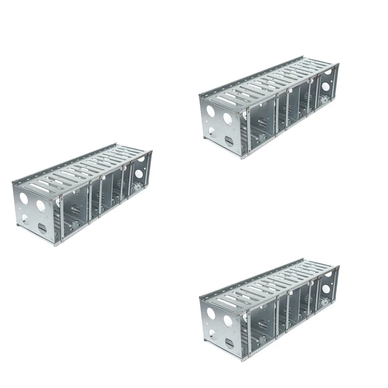 3X 16 Bay Hard Drive Cage 3.5 Inch Rustproof Hard Drive Tray Rack PC Classic Iron HDD Stacking Bracket For 12Cm Fans A
3X 16 Bay Hard Drive Cage 3.5 Inch Rustproof Hard Drive Tray Rack PC Classic Iron HDD Stacking Bracket For 12Cm Fans A