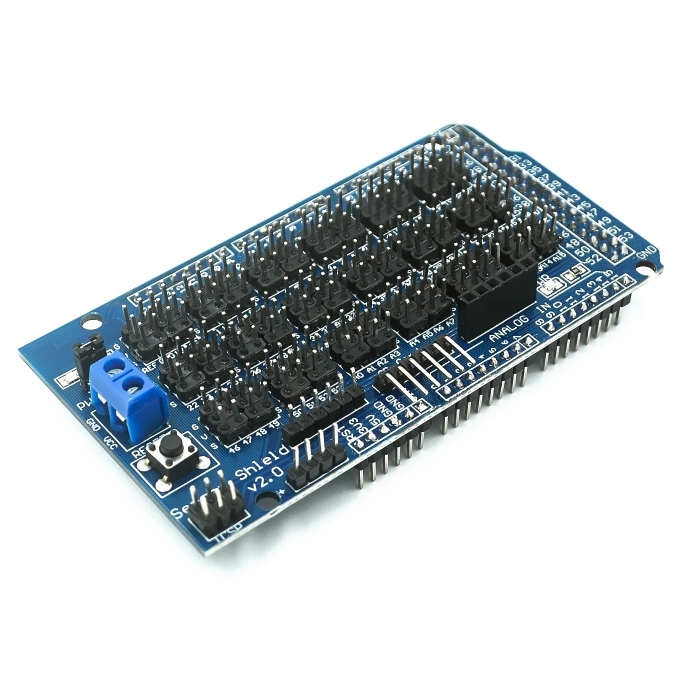 

MEGA Sensor Shield V1.0 V2.0 Dedicated Expansion Development Board MEGA 2560 Support IIC Bluetooth SD robot parts for Arduino