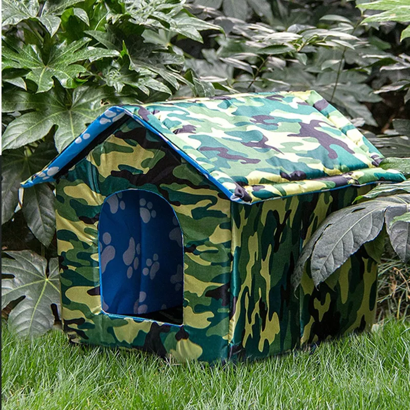 KISSURPET Camouflage Outdoor Pet House Waterproof Thickened Cat Nest Tent Cabin Pet Supplies Bed Tent Cat Kennel Portable Travel
KISSURPET Camouflage Outdoor Pet House Waterproof Thickened Cat Nest Tent Cabin Pet Supplies Bed Tent Cat Kennel Portable Travel