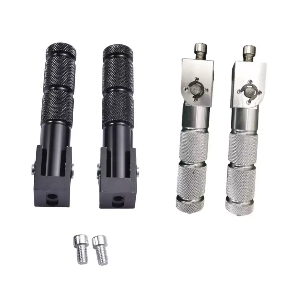 PedalsBlack Sliver CNC Aluminum Universal Motorcycle Motor Bike Folding Footrests Footpegs Foot Rests Pegs Rear Pedals Set
PedalsBlack Sliver CNC Aluminum Universal Motorcycle Motor Bike Folding Footrests Footpegs Foot Rests Pegs Rear Pedals Set