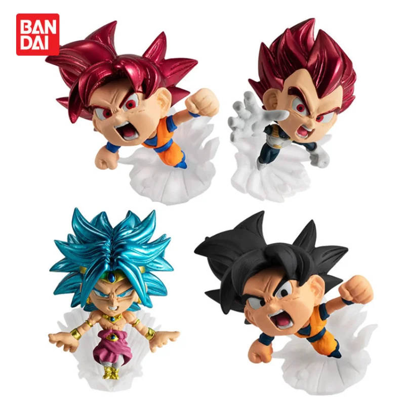

Bandai Genuine Gashapon Dragon Ball Super Warrior Doll Series Model 03 Son Goku Broli Vegeta IV Anime Action Figure Toys Gifts