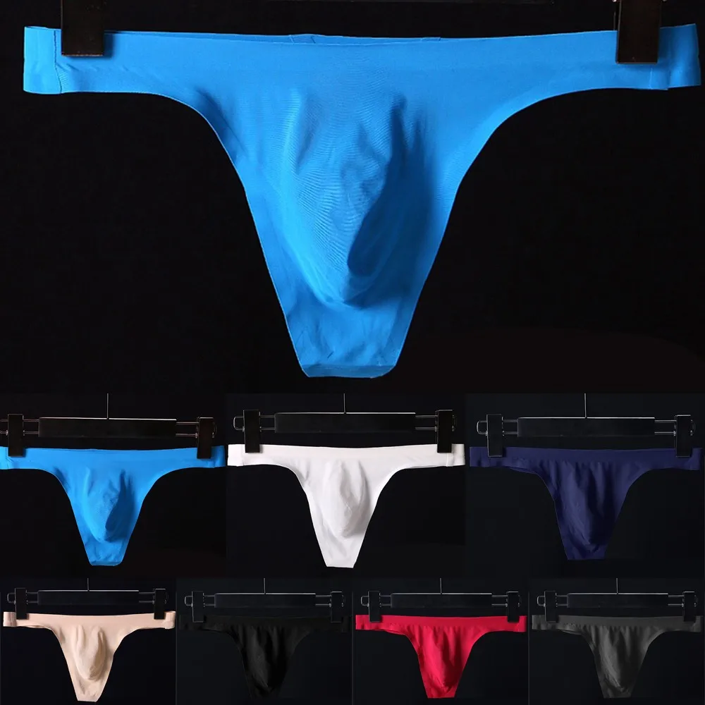 Men'S Seamless Ice Silk Breathable Sexy One-Piece Low Rise Thong T-Pants Panties Soft Comfortable Briefs M-2XL
Men'S Seamless Ice Silk Breathable Sexy One-Piece Low Rise Thong T-Pants Panties Soft Comfortable Briefs M-2XL