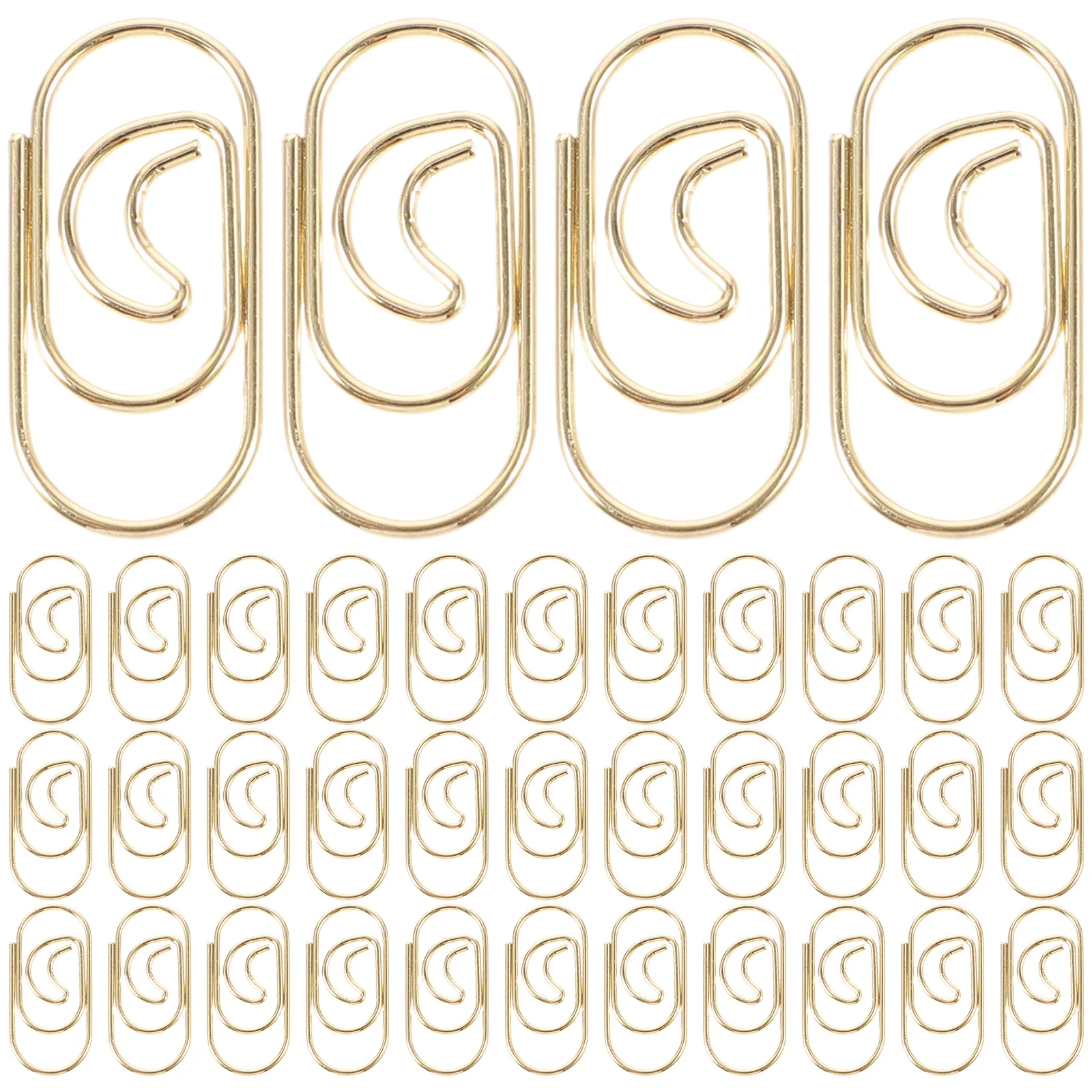 100 Pcs Decorative Bills Clamp File Clips Office Desk Accessories Mini Paperclips Metal Cute Practical
100 Pcs Decorative Bills Clamp File Clips Office Desk Accessories Mini Paperclips Metal Cute Practical