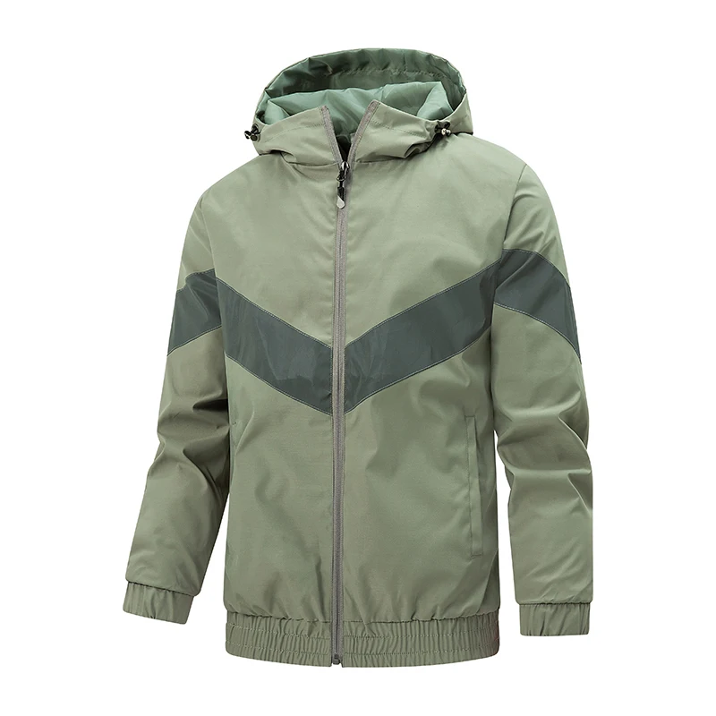 2023 Men Fashion Spring Windproof Hooded Reflective Strips Sport Jackets Men Autumn Outdoor Breathable Comfortable Jacket Men
2023 Men Fashion Spring Windproof Hooded Reflective Strips Sport Jackets Men Autumn Outdoor Breathable Comfortable Jacket Men