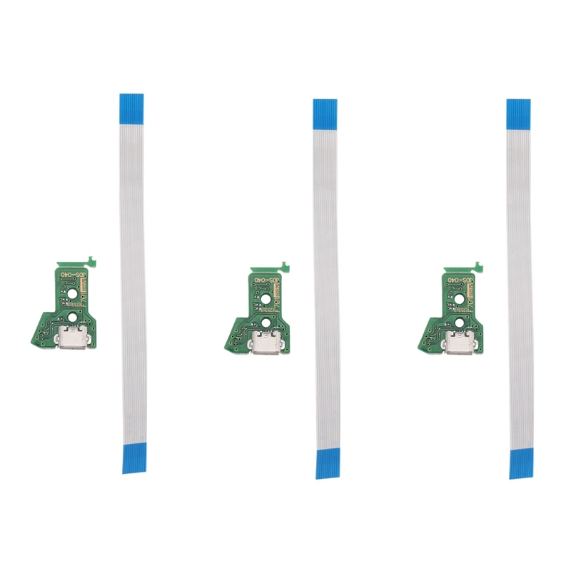 3X For PS4 Controller Micro-USB Charging Socket Circuit Board JDS-040 12-Pin Cable Port
3X For PS4 Controller Micro-USB Charging Socket Circuit Board JDS-040 12-Pin Cable Port