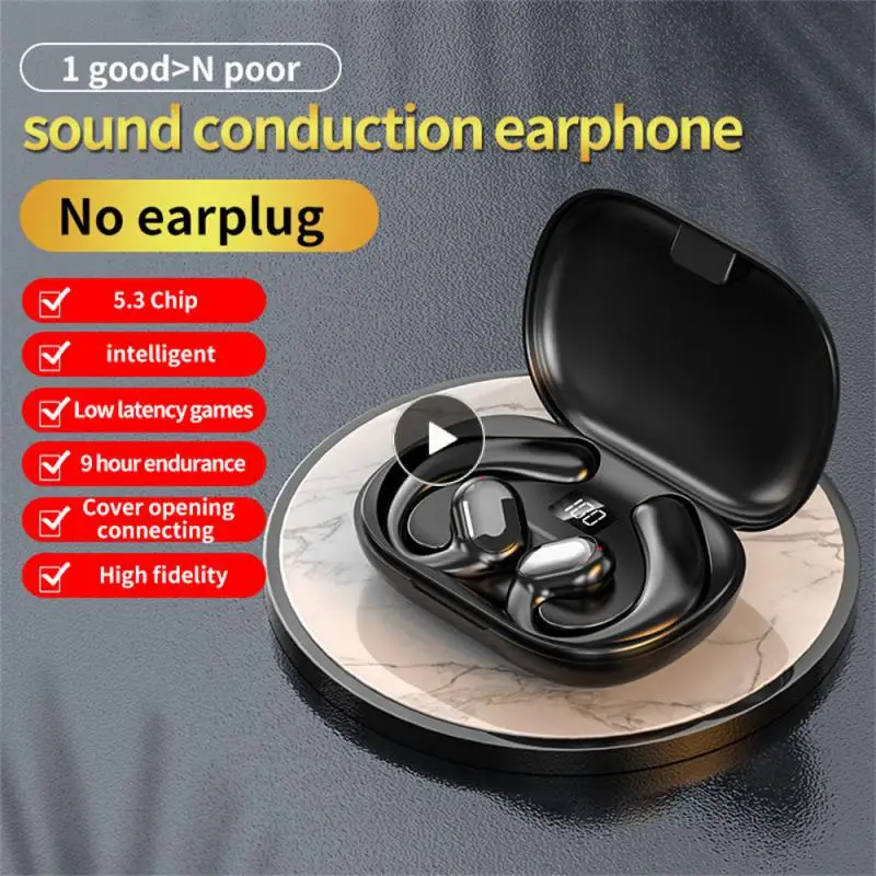 

Earphone Battery Capacity 300ma Long Range Headset Charging Duration 1.5-2 Hours No Pain Sports Headset Magnetic Mini