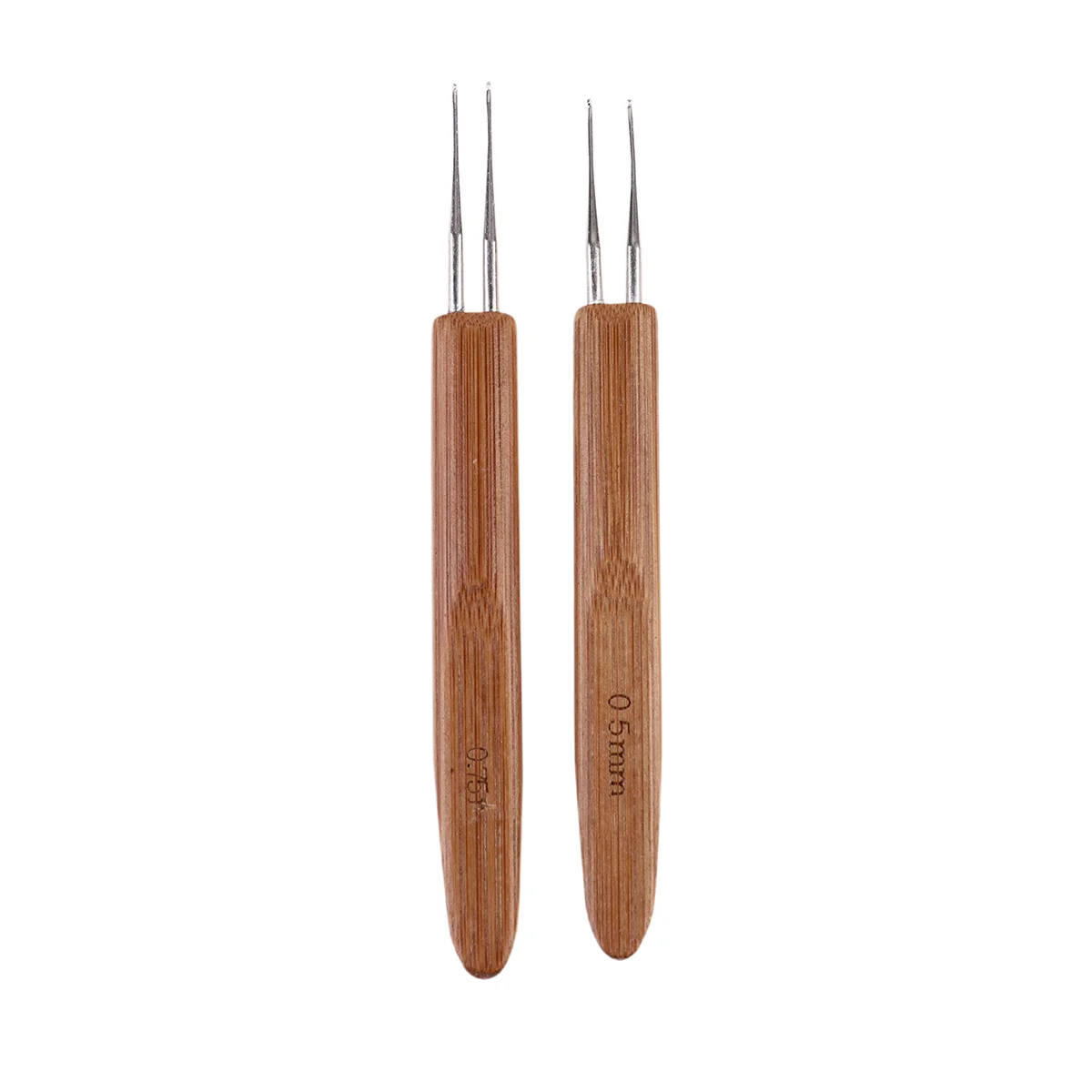 2pcs Bamboo Crochet Hook Dreadlocks Crochet Hooks Dreadlocks Knitting Needles Crochet Knitting Tools (Style 2)
2pcs Bamboo Crochet Hook Dreadlocks Crochet Hooks Dreadlocks Knitting Needles Crochet Knitting Tools (Style 2)