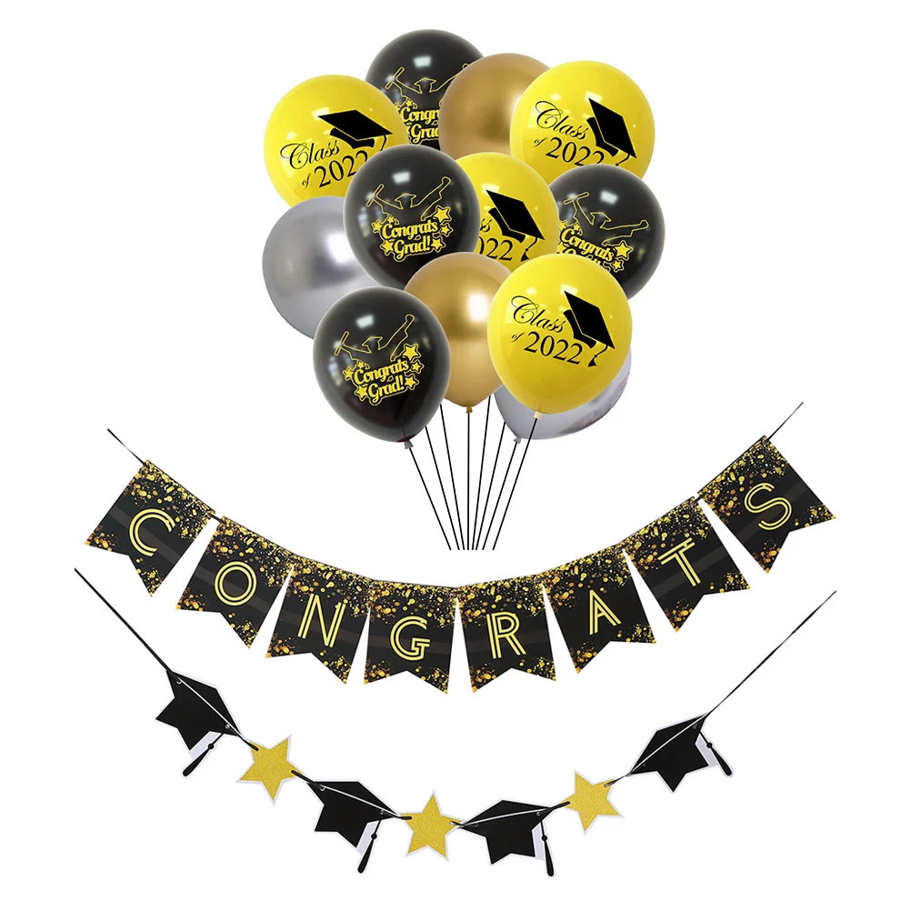 Graduation Party Balloons Decorations Balloon Congrats Decor Supplies Banners Grad Cap Blackbanner Gold Graduate Hangingsign
Graduation Party Balloons Decorations Balloon Congrats Decor Supplies Banners Grad Cap Blackbanner Gold Graduate Hangingsign