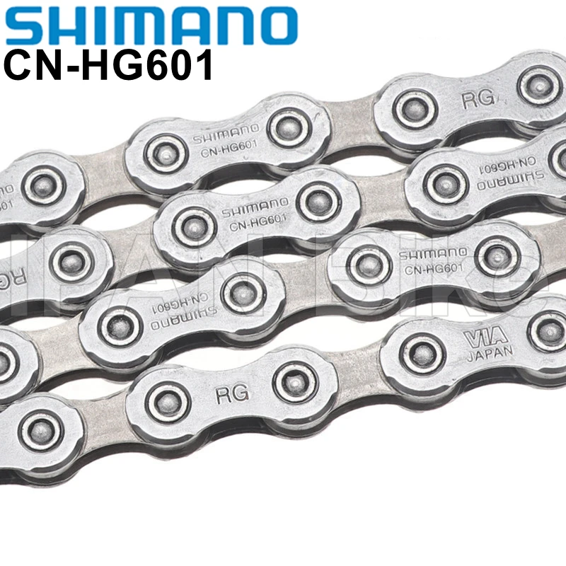 Велосипедная цепь Shimano, велосипедная цепь 11S, спидовая цепь, 112L 114L 116L 118L 122L 124L звенья MTB, фотография HG601 116/120 звеньев
Велосипедная цепь Shimano, велосипедная цепь 11S, спидовая цепь, 112L 114L 116L 118L 122L 124L звенья MTB, фотография HG601 116/120 звеньев