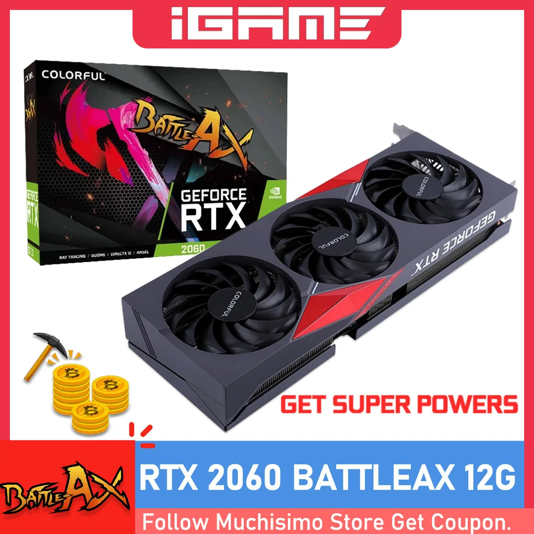 Видеокарта iGame GeForce RTX 2060, GDDR6, 2060 МГц, GDDR6, 14000 бит Видеокарта для майнинга RTX 2060 Игровая видеокарта RTX 2060 по супер низкой цене
Видеокарта iGame GeForce RTX 2060, GDDR6, 2060 МГц, GDDR6, 14000 бит Видеокарта для майнинга RTX 2060 Игровая видеокарта RTX 2060 по супер низкой цене