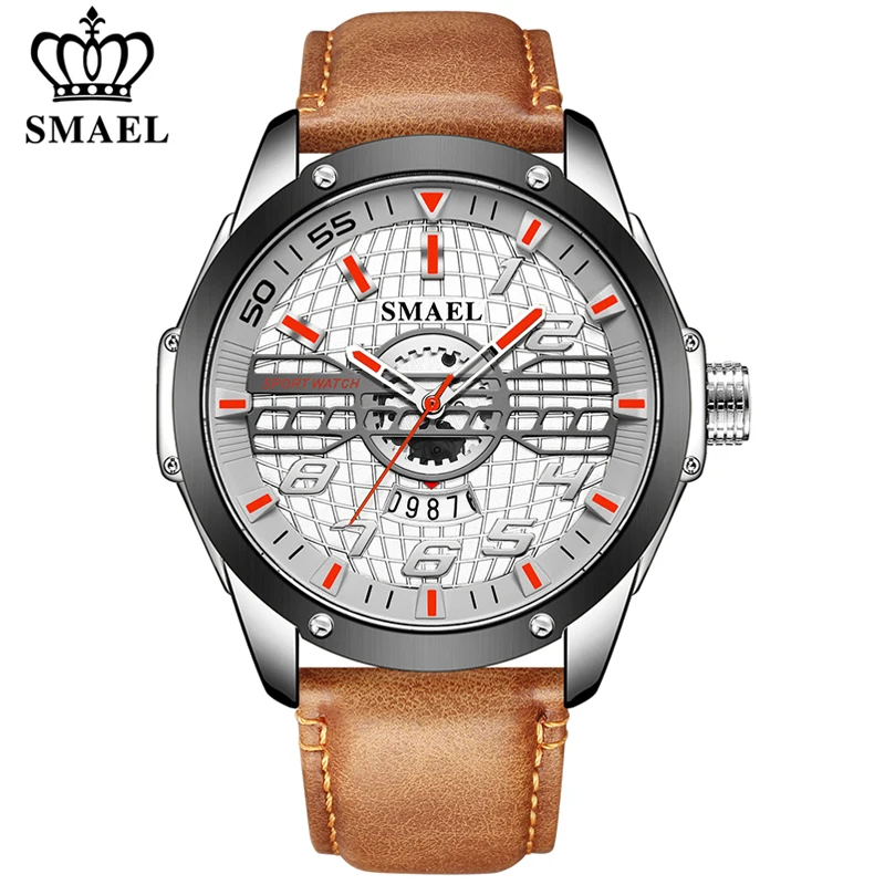 SMAEL Men's Fashion Sport Watches Men Quartz Watch Date Clock Man Business Military Waterproof Wristwatch Relogio Masculino
SMAEL Men's Fashion Sport Watches Men Quartz Watch Date Clock Man Business Military Waterproof Wristwatch Relogio Masculino