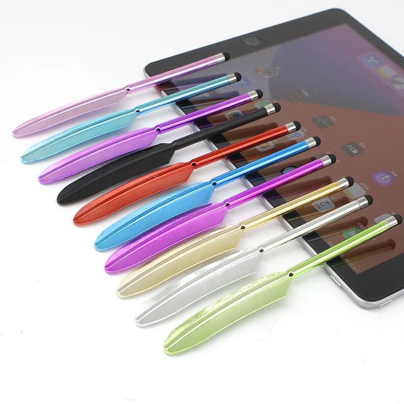 1pc Feather Capacitive Stylus Touch Screen Pen for iPhone 5 4S 4 Samsung S4 Tablet PC Novelty Item
1pc Feather Capacitive Stylus Touch Screen Pen for iPhone 5 4S 4 Samsung S4 Tablet PC Novelty Item