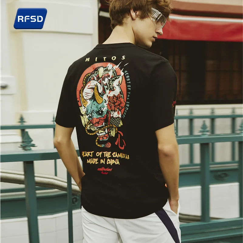 Rfsd | Summer New Harajuku Style Cotton Short-Sleeved T-shirt Men's Hip-Hop Street Printed Loose Top Couple Wear
Rfsd | Summer New Harajuku Style Cotton Short-Sleeved T-shirt Men's Hip-Hop Street Printed Loose Top Couple Wear