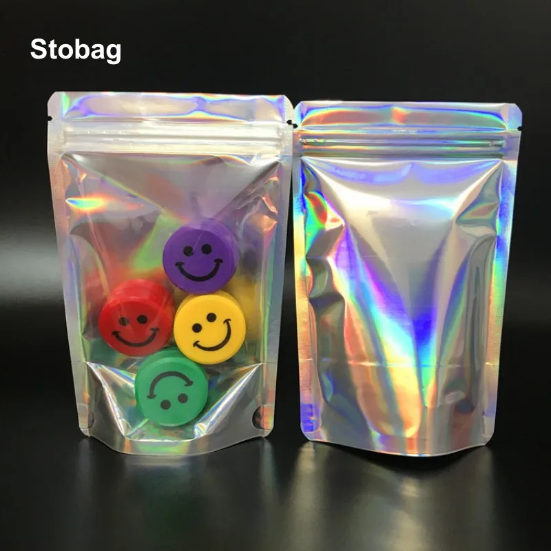 StoBag 100pcs Laser Food Packaging Ziplock Bag Stand Up Self Sealing Trannsparent for Candy Snack Nuts Storage Reusable Pouches
StoBag 100pcs Laser Food Packaging Ziplock Bag Stand Up Self Sealing Trannsparent for Candy Snack Nuts Storage Reusable Pouches