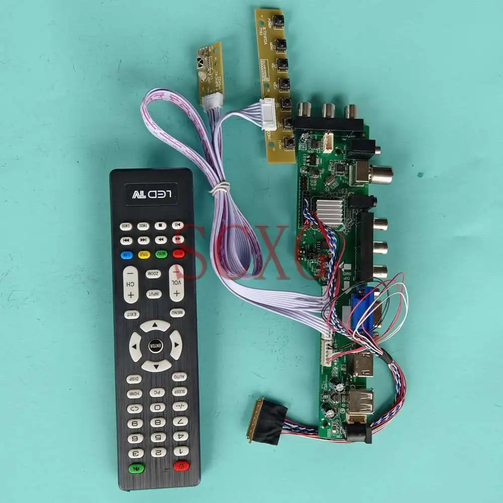 Пульт управления LP156WH2-TLQA, комплект платы управления ЖК-дисплеем, VGA AV USB HDMI-совместимый цифровой сигнал DVB LVDS, 40-контактный монитор 1366 768 15,6"
Пульт управления LP156WH2-TLQA, комплект платы управления ЖК-дисплеем, VGA AV USB HDMI-совместимый цифровой сигнал DVB LVDS, 40-контактный монитор 1366 768 15,6"
