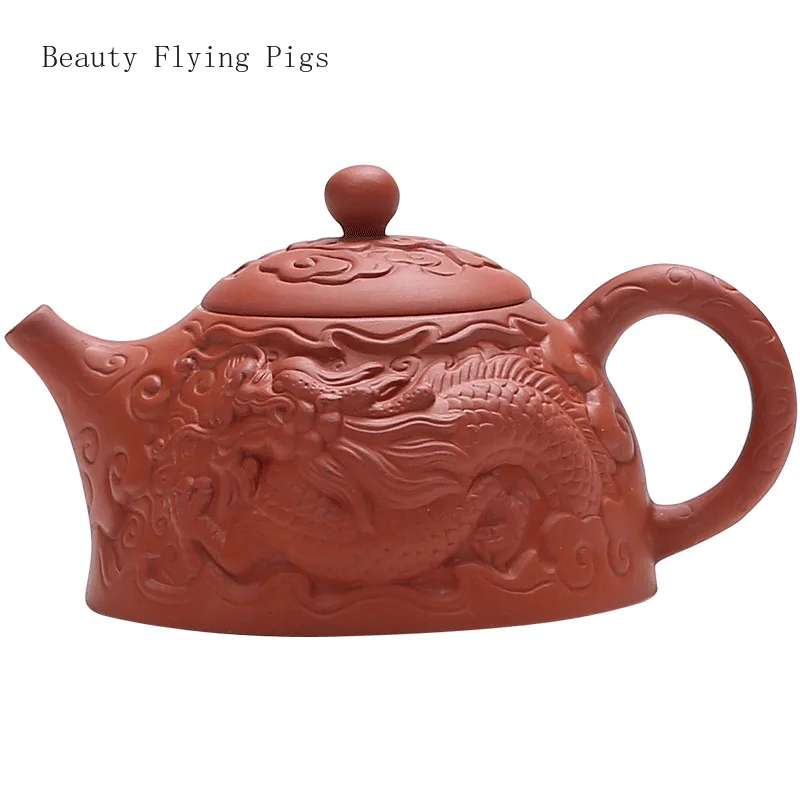 Пурпурная глина ручной работы в китайском стиле, пение Феникса, сырая руда, красная грязь, Большой красный халат, Рисунок дракона, фотография
Пурпурная глина ручной работы в китайском стиле, пение Феникса, сырая руда, красная грязь, Большой красный халат, Рисунок дракона, фотография