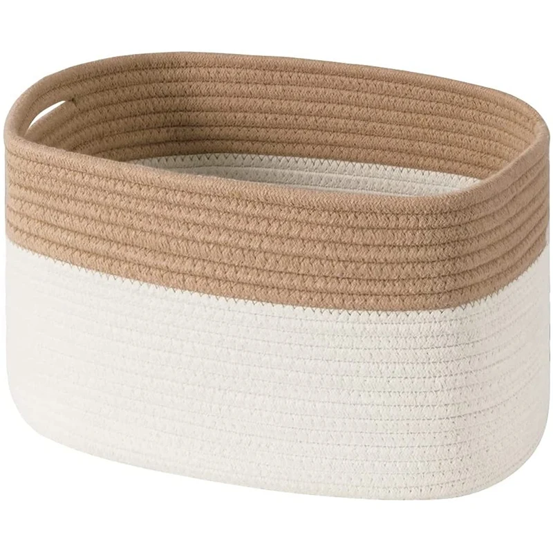 Хлопковая веревка, корзины для хранения, корзина для хранения, квадратный Органайзер, складная декоративная плетеная корзина с ручками
Хлопковая веревка, корзины для хранения, корзина для хранения, квадратный Органайзер, складная декоративная плетеная корзина с ручками