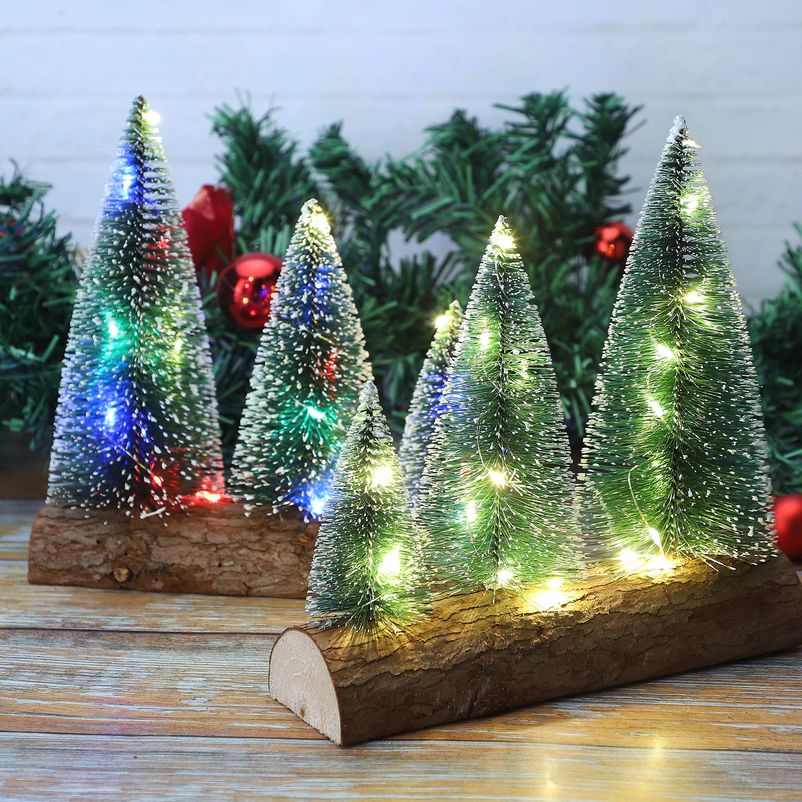 Artificial Christmas Tree With Light 3 Mini Christmas Pine Needle Trees Home Christmas Ornament Decoration
Artificial Christmas Tree With Light 3 Mini Christmas Pine Needle Trees Home Christmas Ornament Decoration