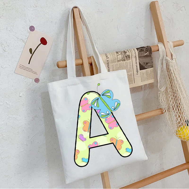 Alphabet Butterfly Print Women Shoulder Bag Casual Summer Female Travel Bag Large Capacity Harajuku Style Women Beach Bag Totes
Alphabet Butterfly Print Women Shoulder Bag Casual Summer Female Travel Bag Large Capacity Harajuku Style Women Beach Bag Totes